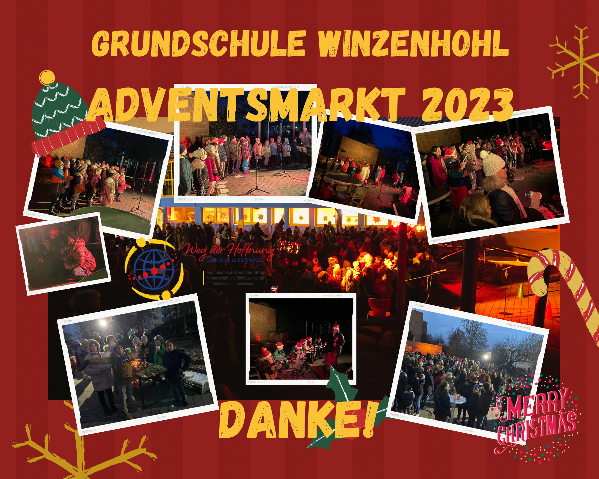 Collage Adventsmarkt 